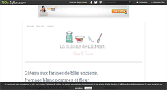 Desktop Screenshot of lacuisinedelilimarti.com